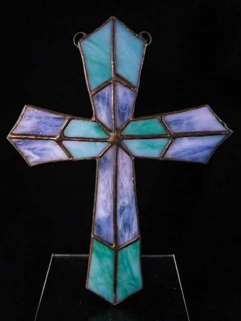 Grandma’s Stained Glass Cross