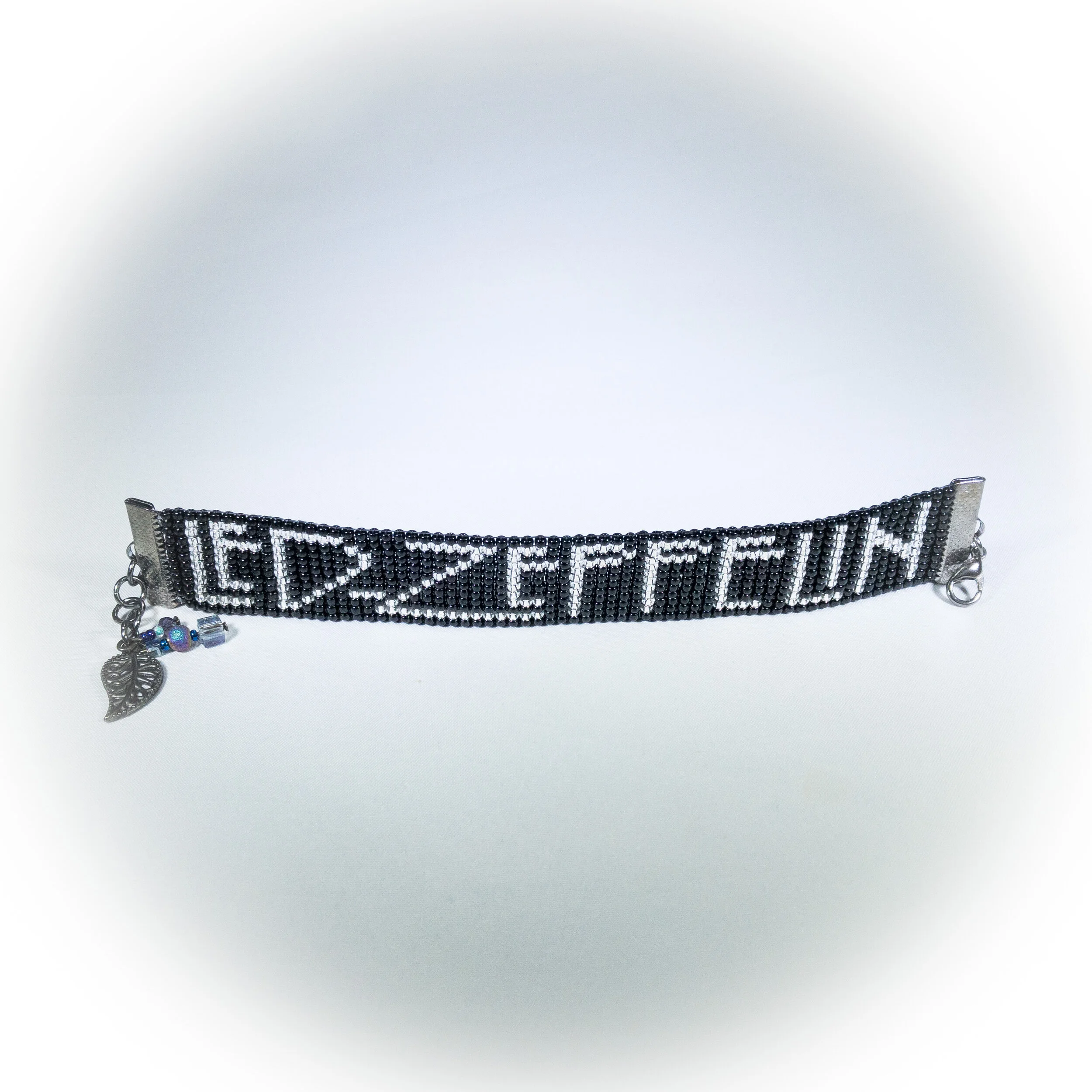 Led - Zeppelin Woven Beaded Bracelet