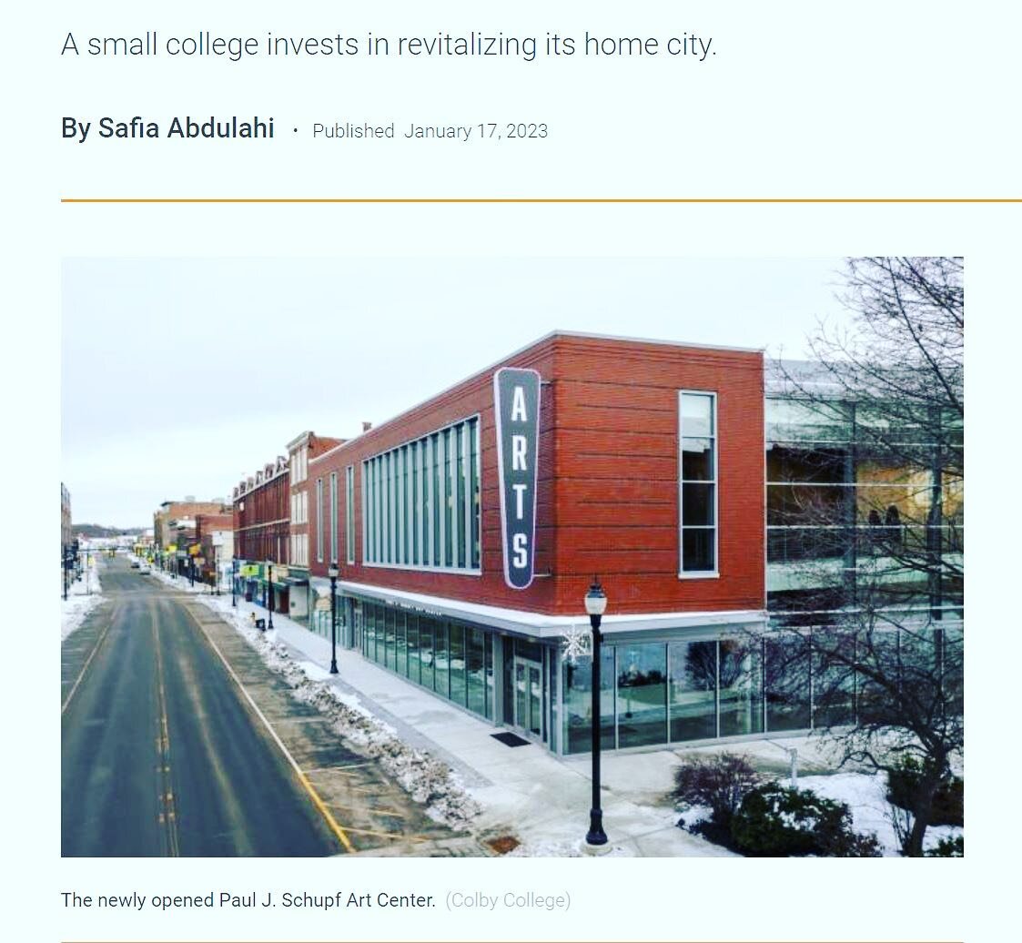 The connection between a college and it's town is very important. More schools need to invest in improving their downtown areas and strengthening the relationships with local businesses. Not only the students, but also local residents and visitors ca