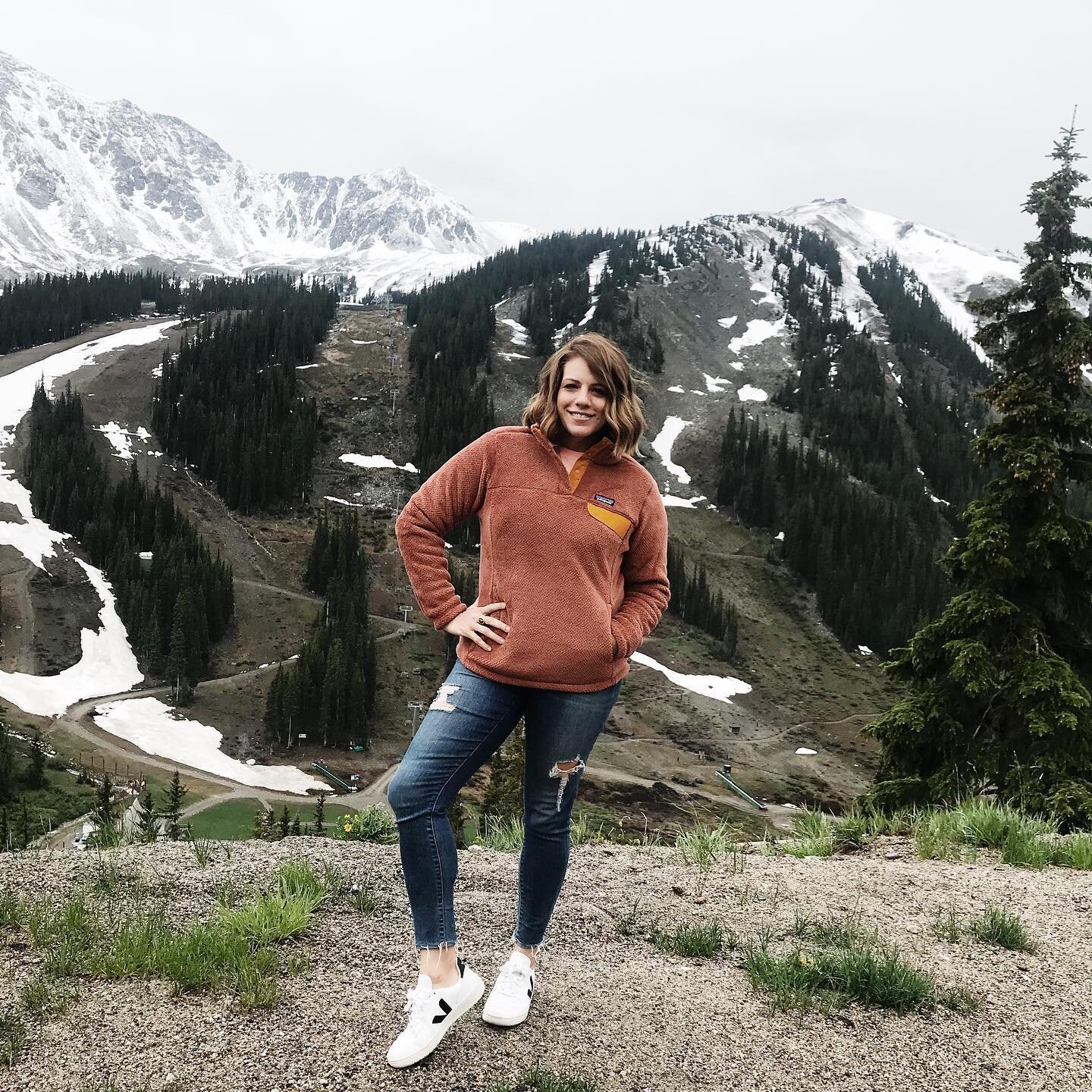 Here I am on a mountaintop! 
I absolutely love the view from up here (here being 14,000 feet above the Colorado Rockies) But I&rsquo;d be lying if I said I&rsquo;ve felt very &ldquo;on top&rdquo; of things lately. I&rsquo;ve felt out of sorts (like e