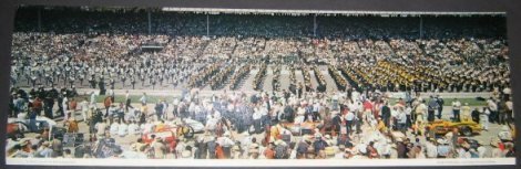 This color panoramic from 1963 is a little bigger than the 1947 and appears to be taken from the Tower grandstand.