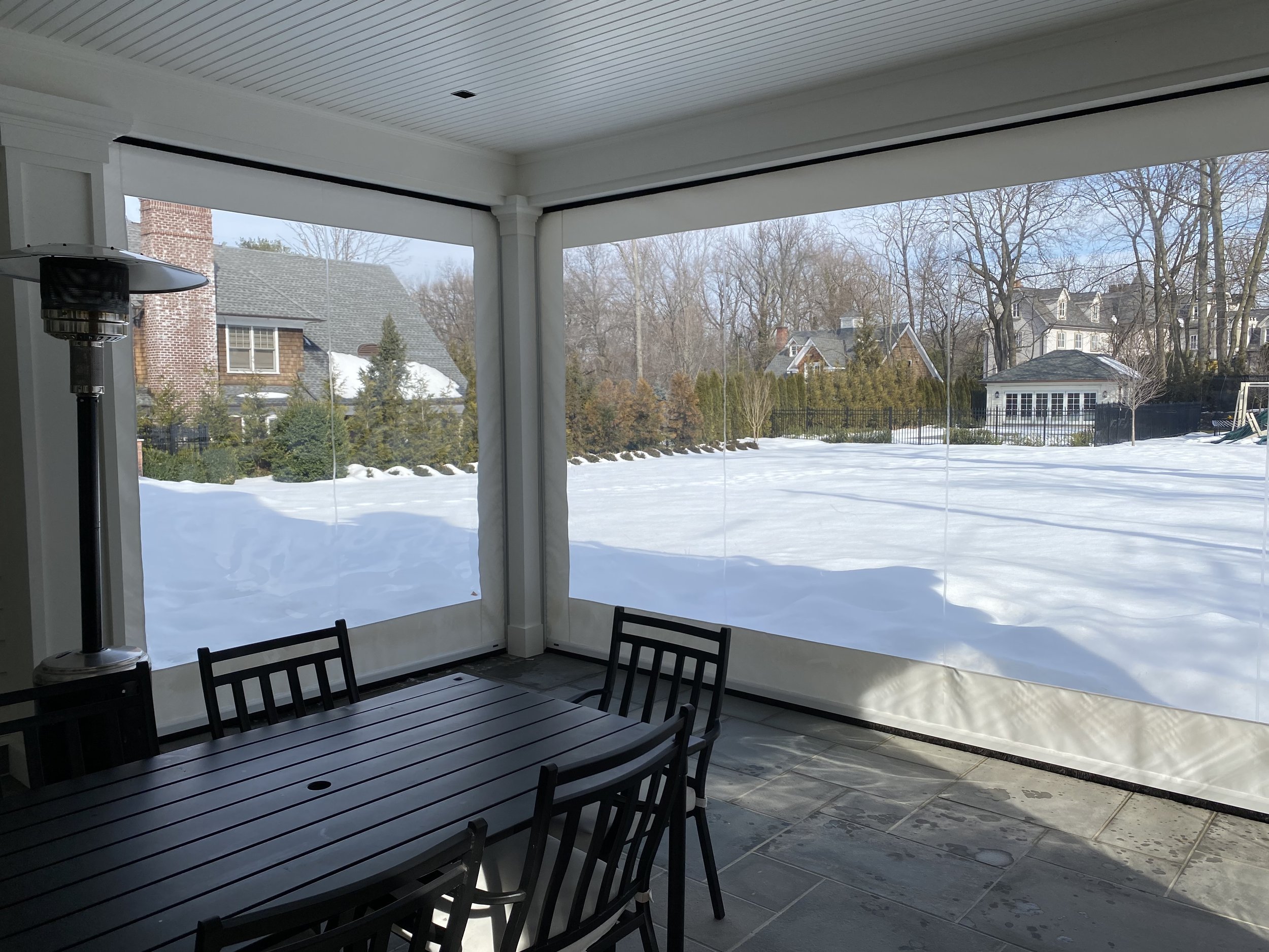   Retractable vinyl allows you to enjoy your outdoor living area all winter long    Get Mine Now  