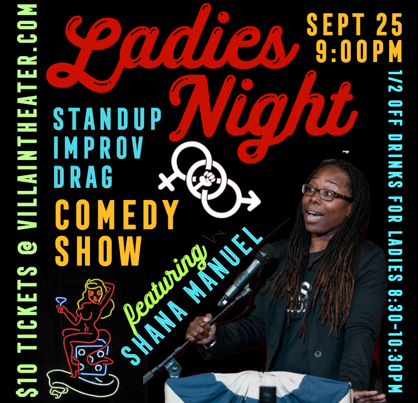 Ladies Night Comedy Open Mic