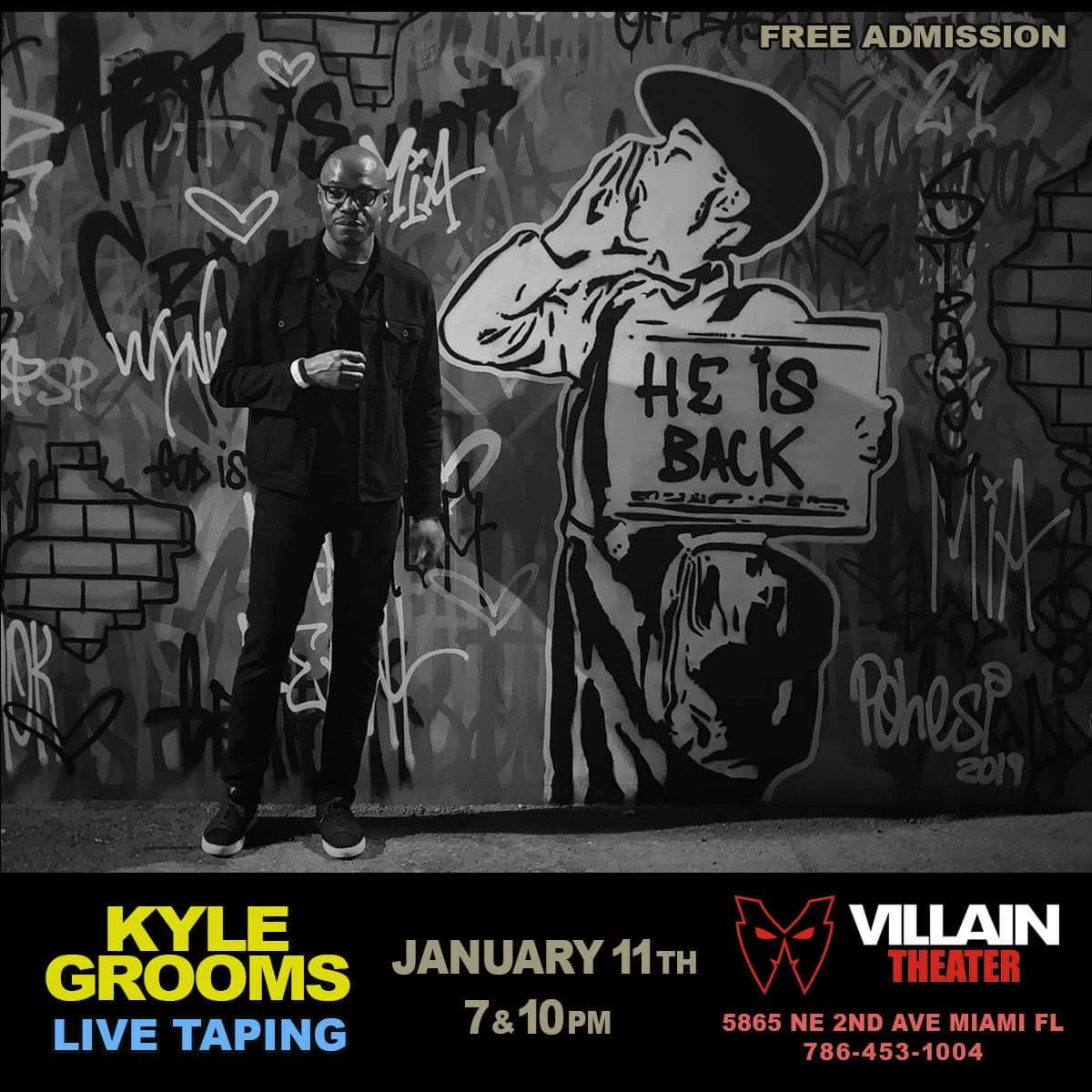 Kyle Grooms - Live Taping - Two Shows