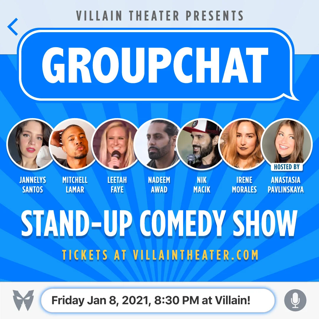 Groupchat Stand-Up Comedy Show
