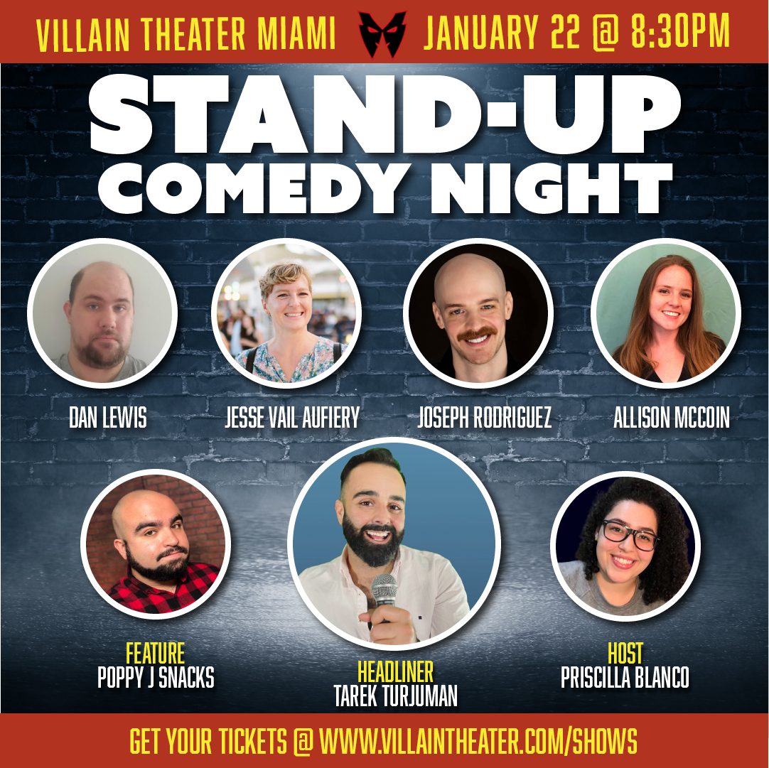 Stand-Up Comedy Show with Tarek Turjuman + VT-1 Grad Show
