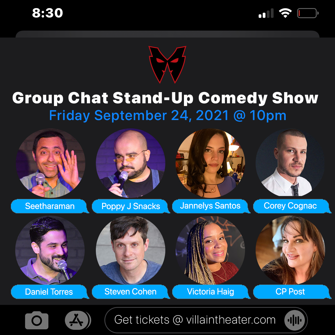 Group Chat Stand-Up Comedy Show