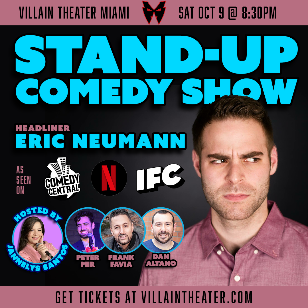 Stand-Up Comedy Show with headliner Eric Neumann