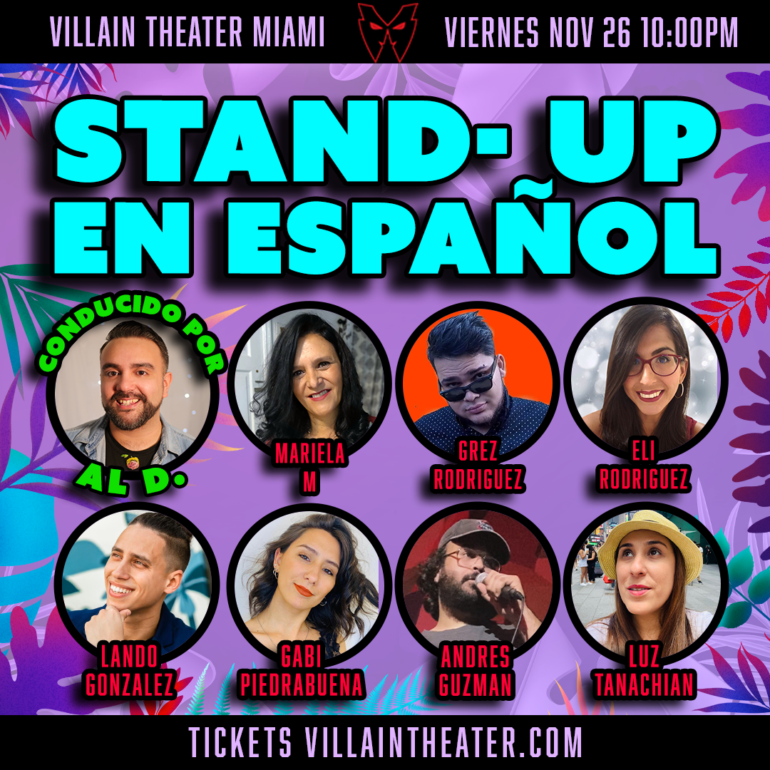 Stand-Up Comedy Show en Español con Grez Rodriguez