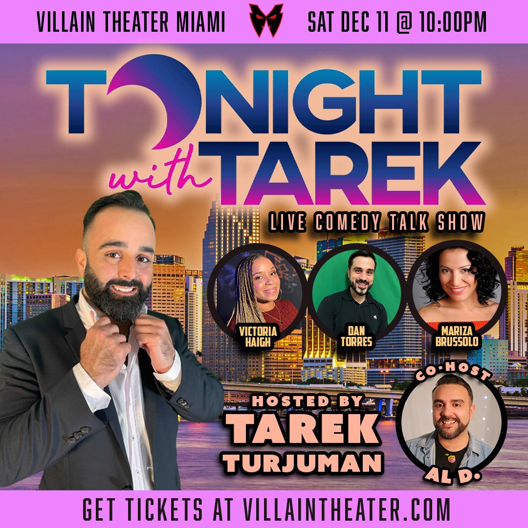 Tonight with Tarek - Stand-Up Comedy Variety Show