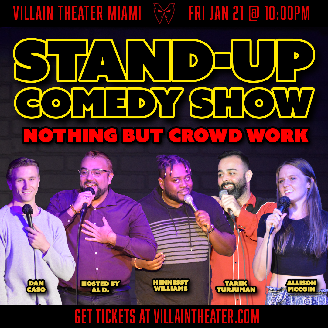 Stand-Up Comedy Show - Nothing But Crowd Work