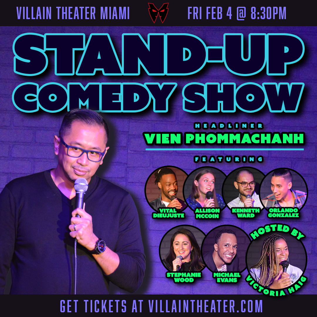 Stand-Up Comedy Show with Vien Phommachanh