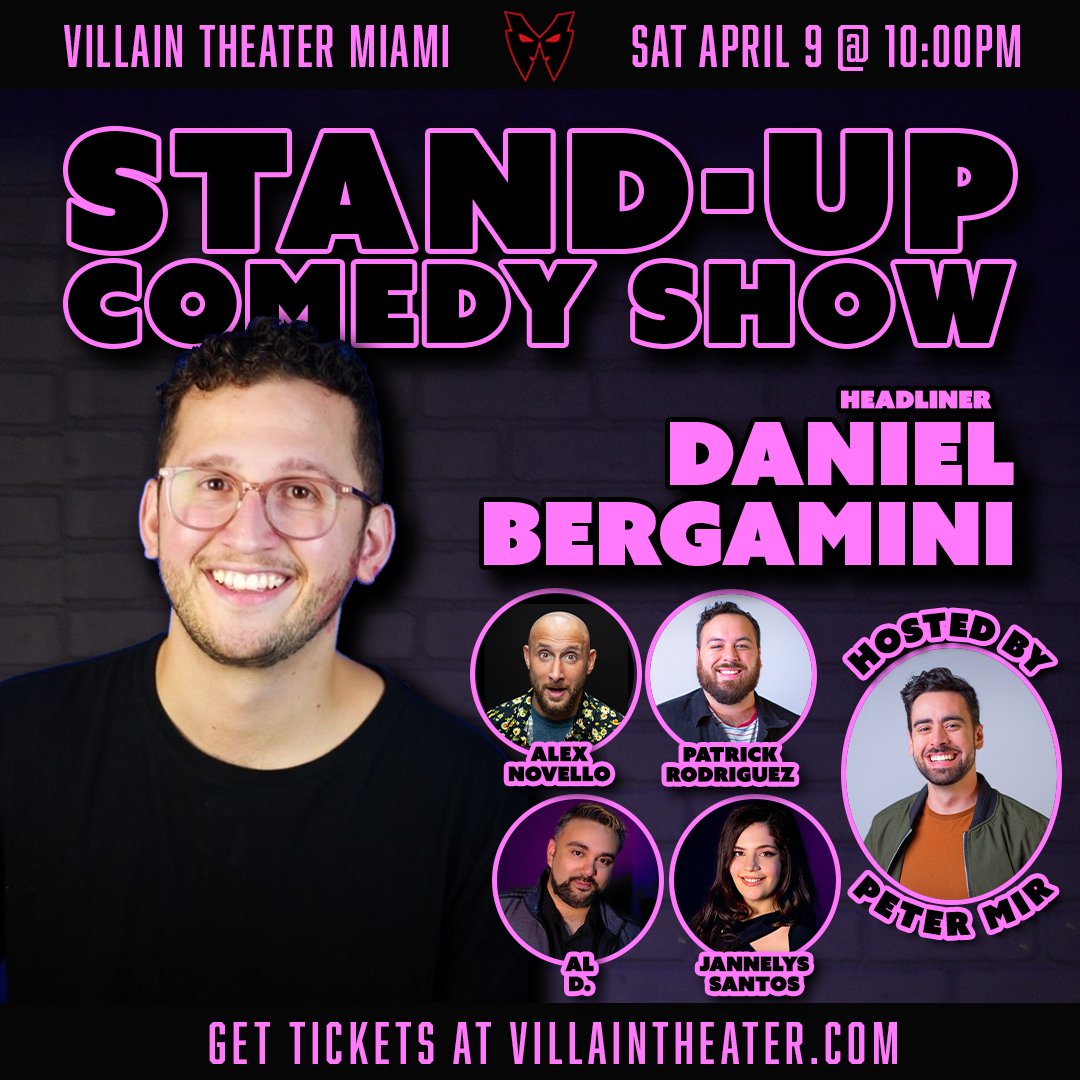Stand-Up Comedy Show with Daniel Bergamini