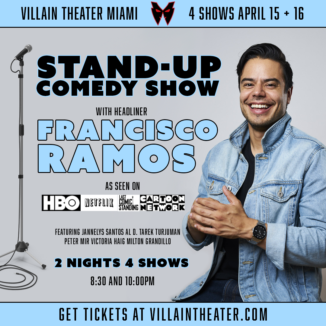Stand-Up Comedy Show with Francisco Ramos