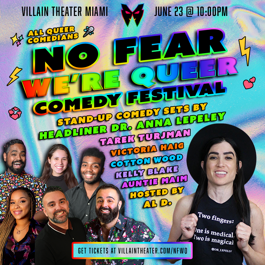 Stand-Up Comedy Show - No Fear, We're Queer Edition