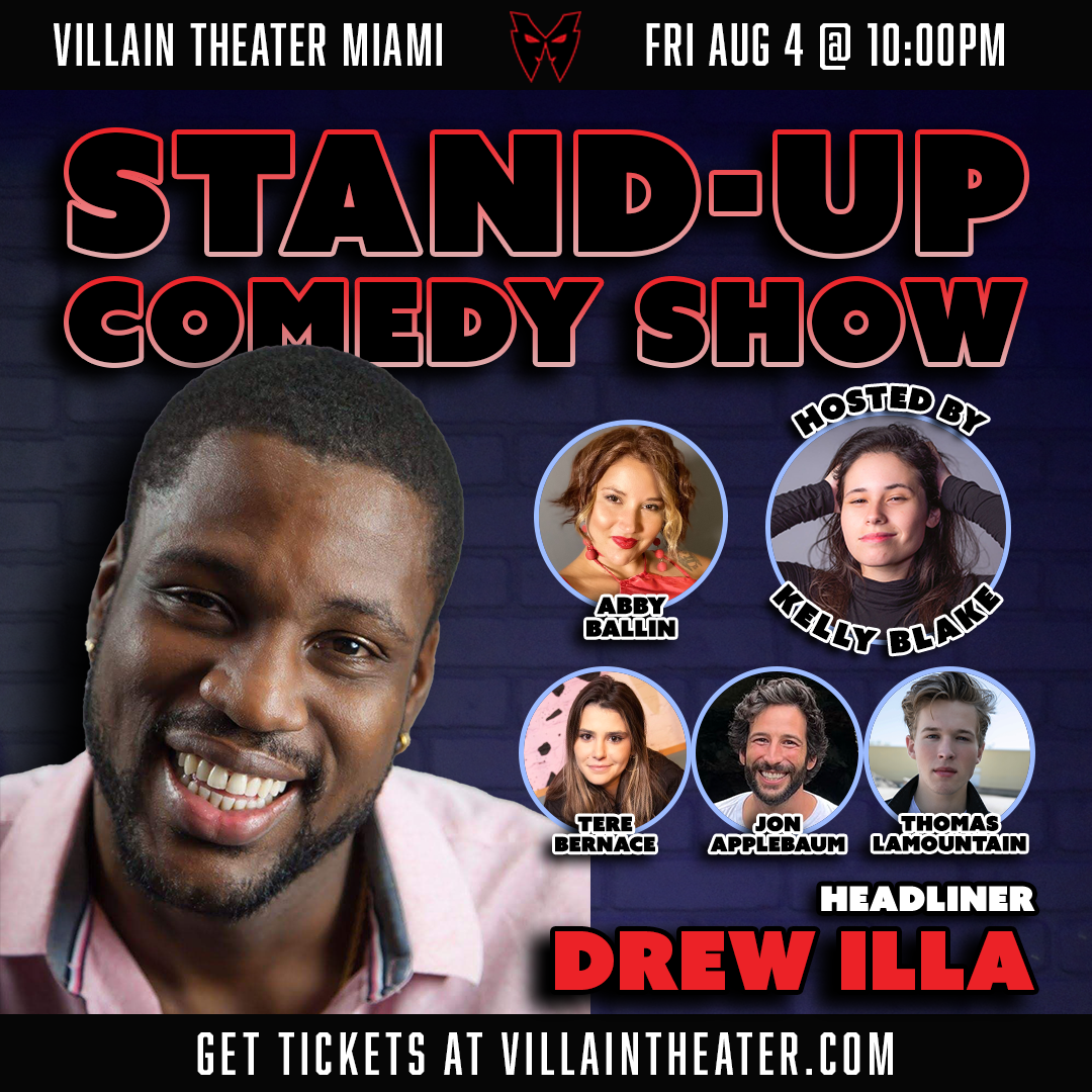 Stand-Up Comedy Show with Drew Illa