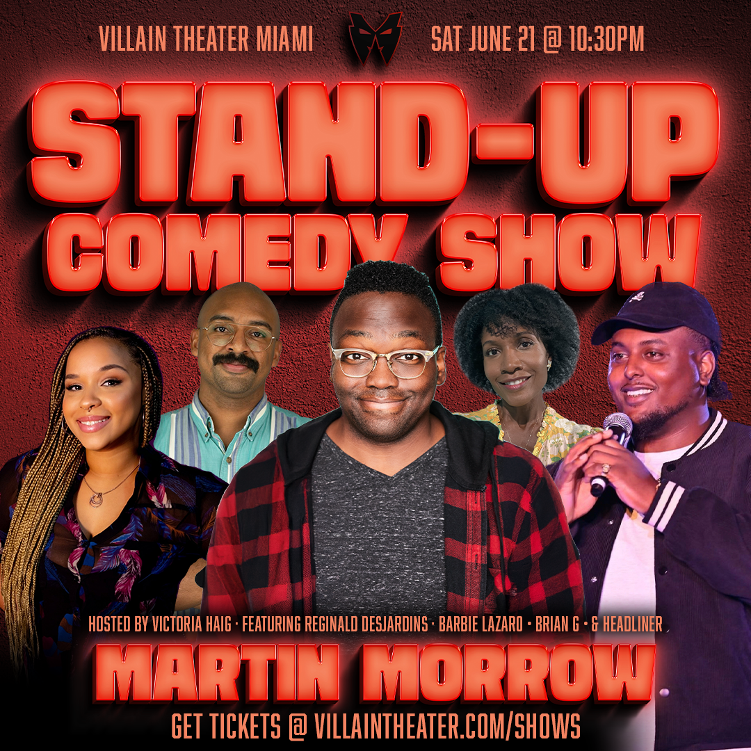 Stand-Up Comedy Show with Martin Morrow