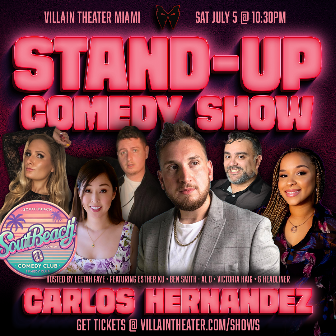 Stand-Up Comedy Show with Carlos Hernandez