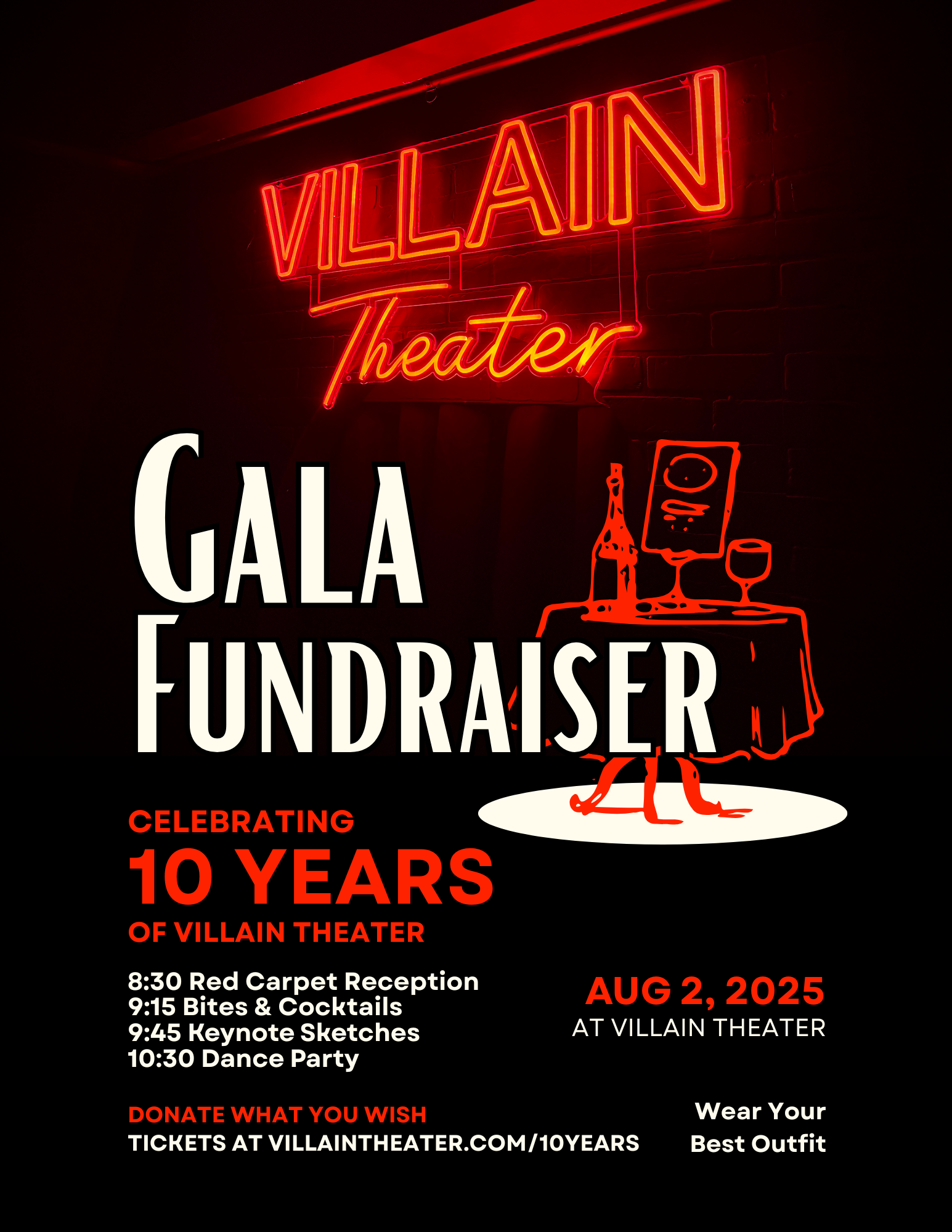 10 Year Anniversary Gala Fundraiser