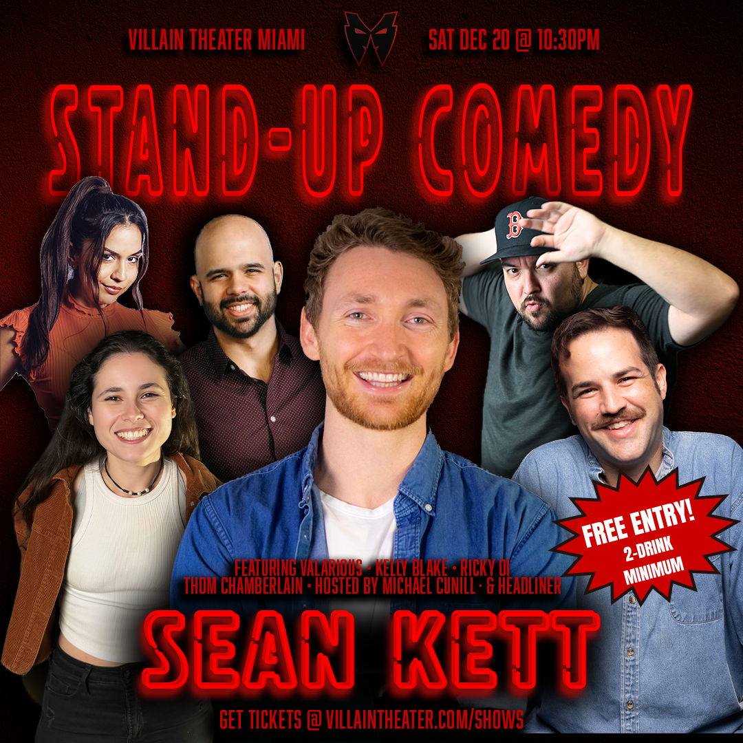 Stand-Up Comedy Show with Sean Kett