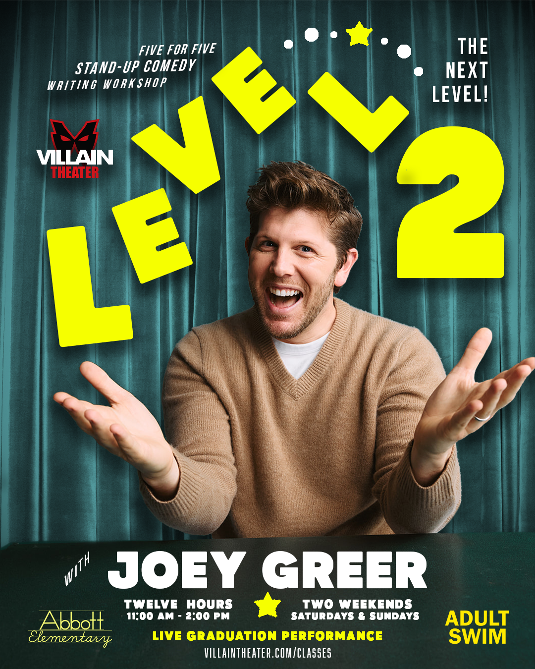 LEVEL 2! Stand-Up Comedy Graduation Show