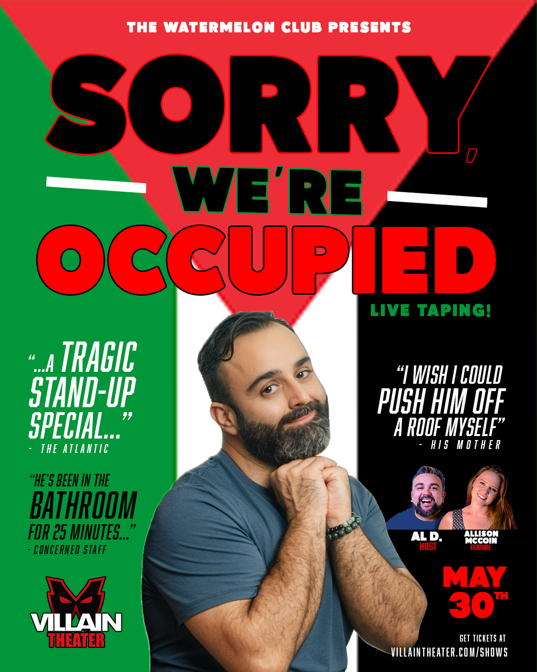 "Sorry, We're Occupied" - A Stand-Up Comedy Special