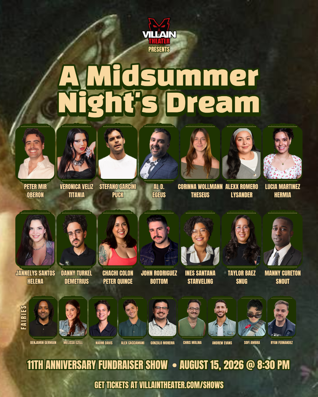 11th Anniversary - A Midsummer Night's Dream - Saturday Gigantic