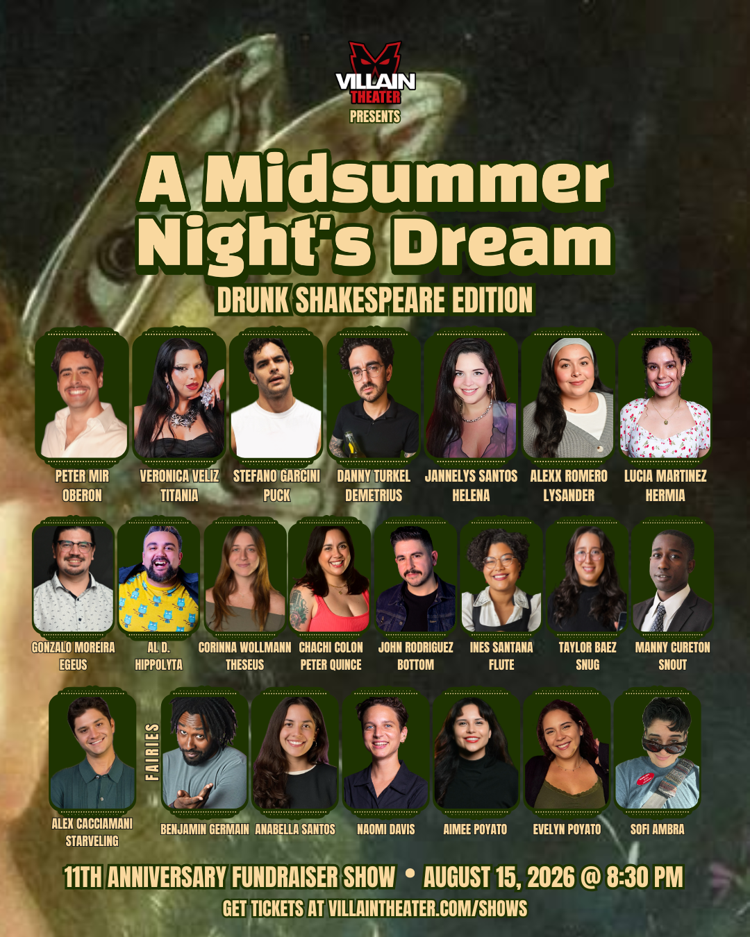Drunk Shakespeare! A Midsummer Night's Dream