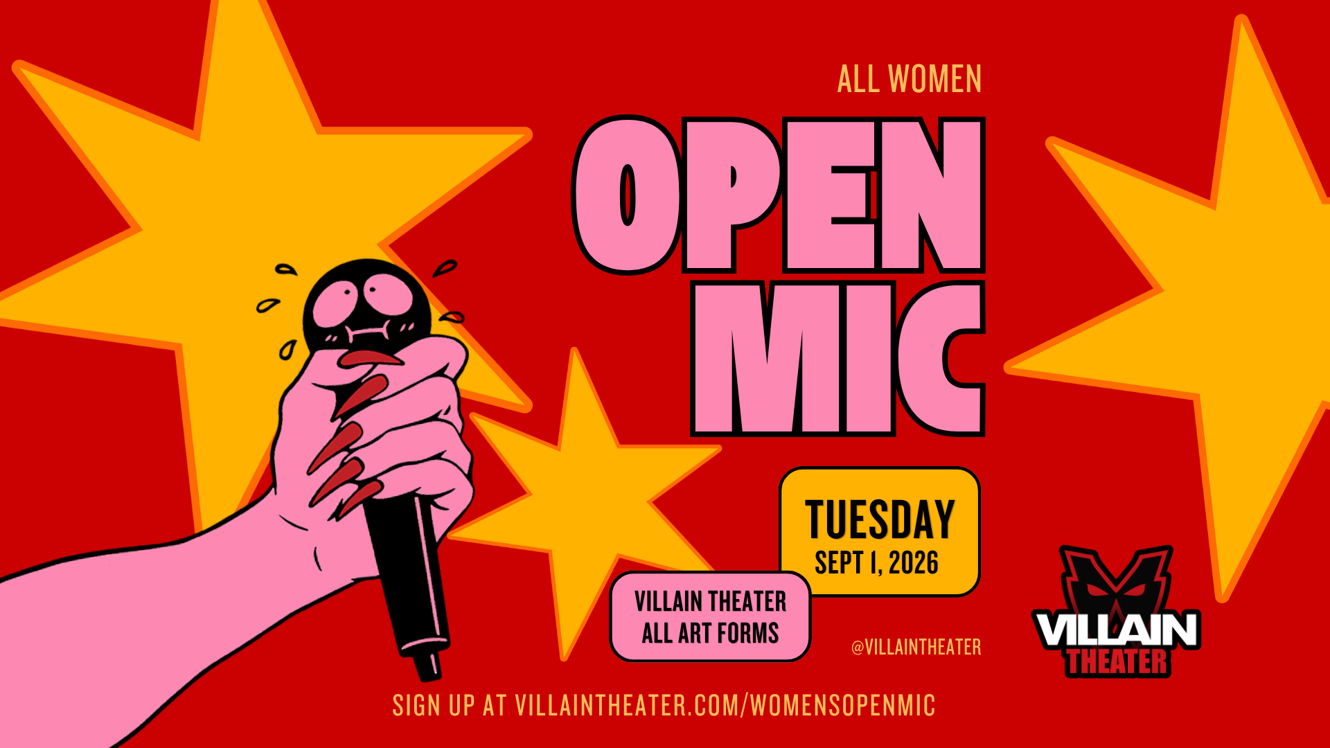 All Women Open Mic
