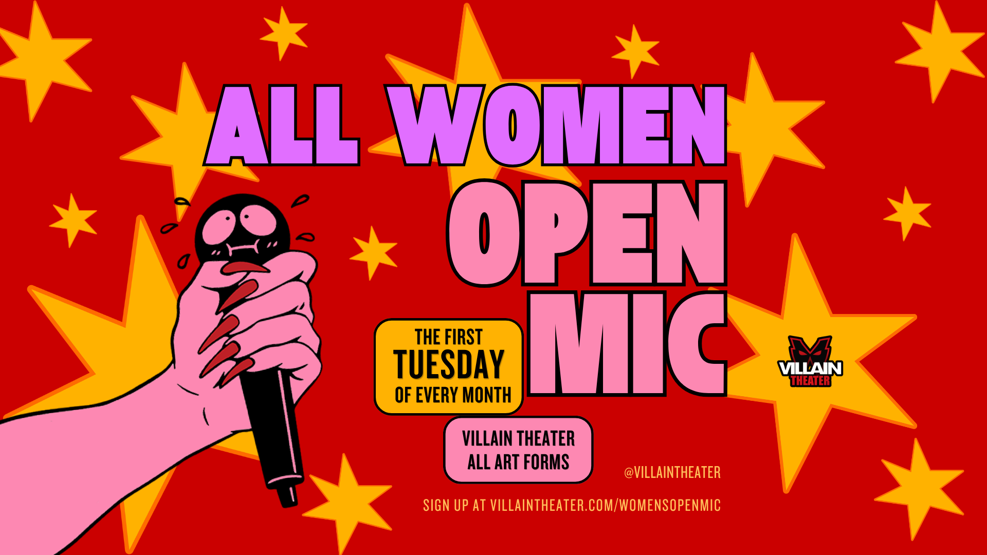 All Women Open Mic