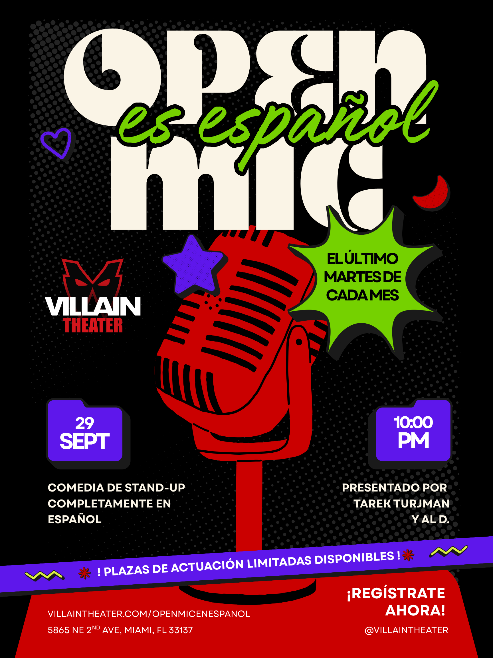 Open Mic en Español
