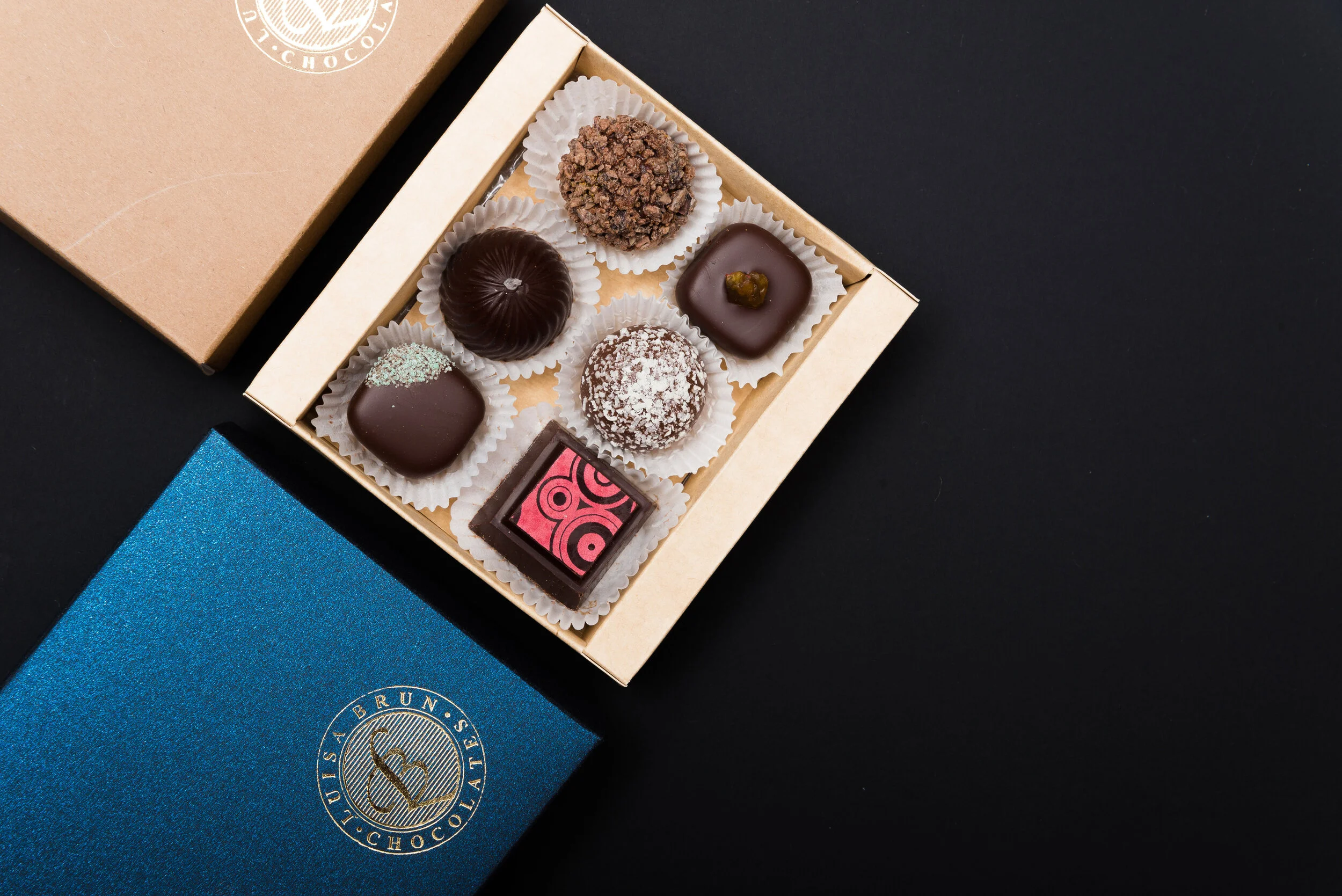 Caja Luisa Brun x 6 chocolates
