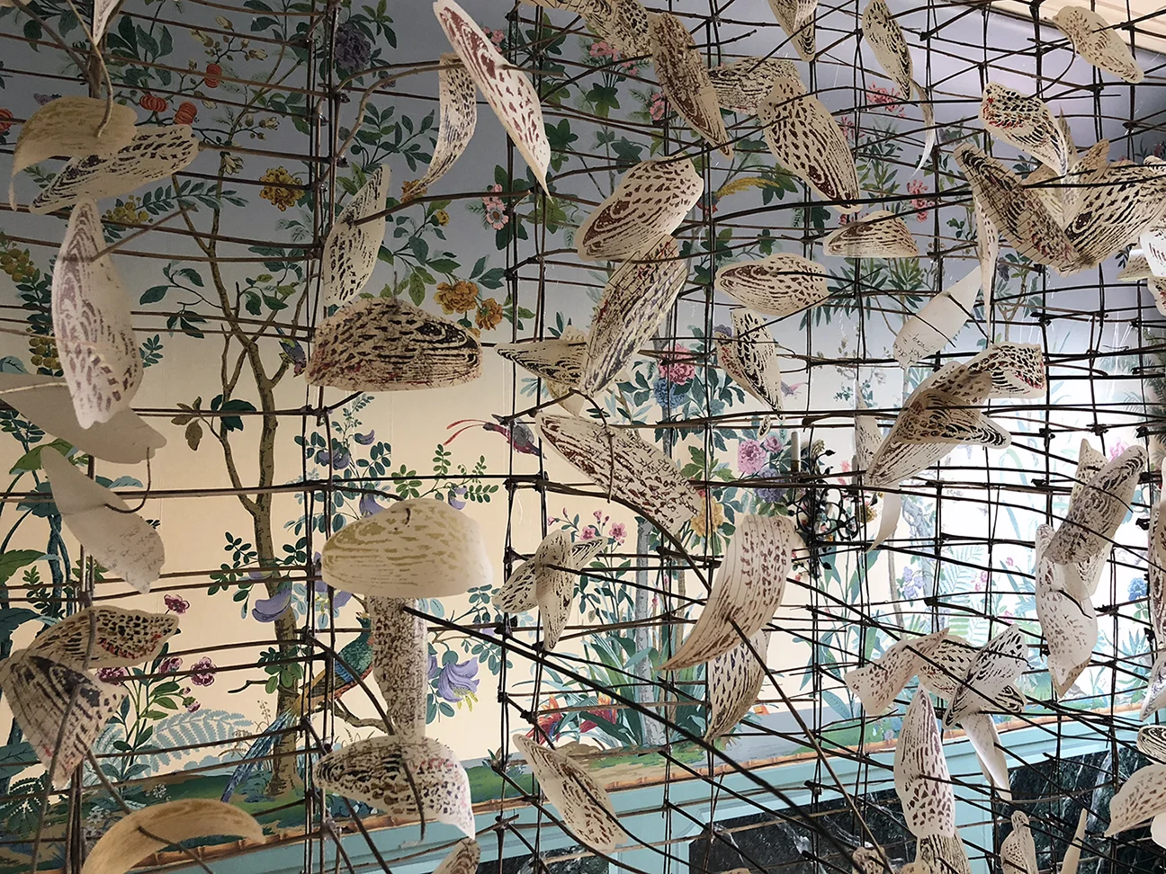 THE LIMITS OF PARADISE site-specific installation detail 2018