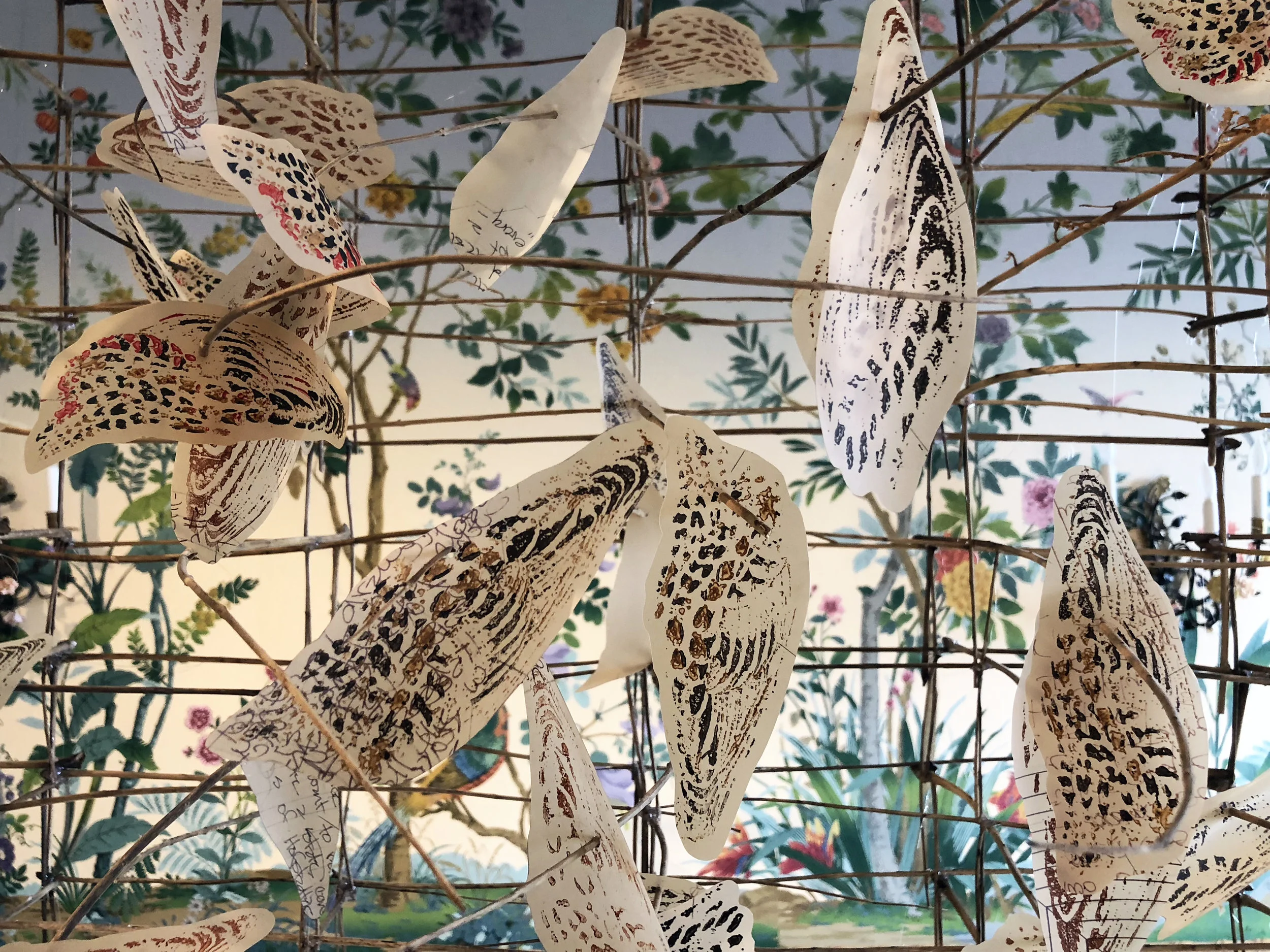 THE LIMITS OF PARADISE site-specific installation detail 2018