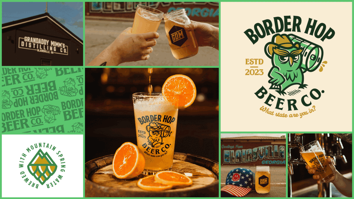 Introducing The Border Hop Beer Co. Grandaddy Mimm's Debut Line of Beers - HUGE News For This Georgia Distillery