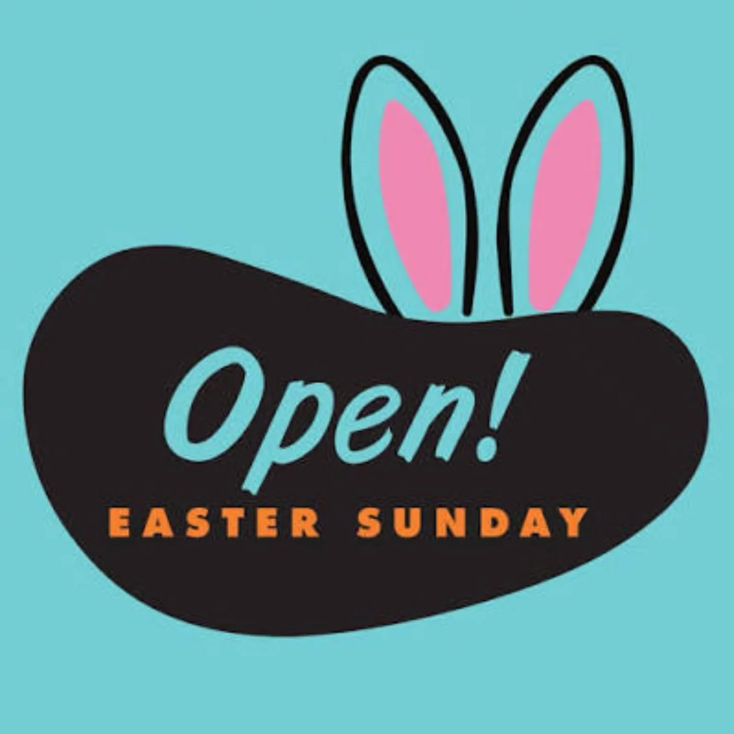 We are open for pizza &amp; gnocchi today! 
Come celebrate Easter with us!