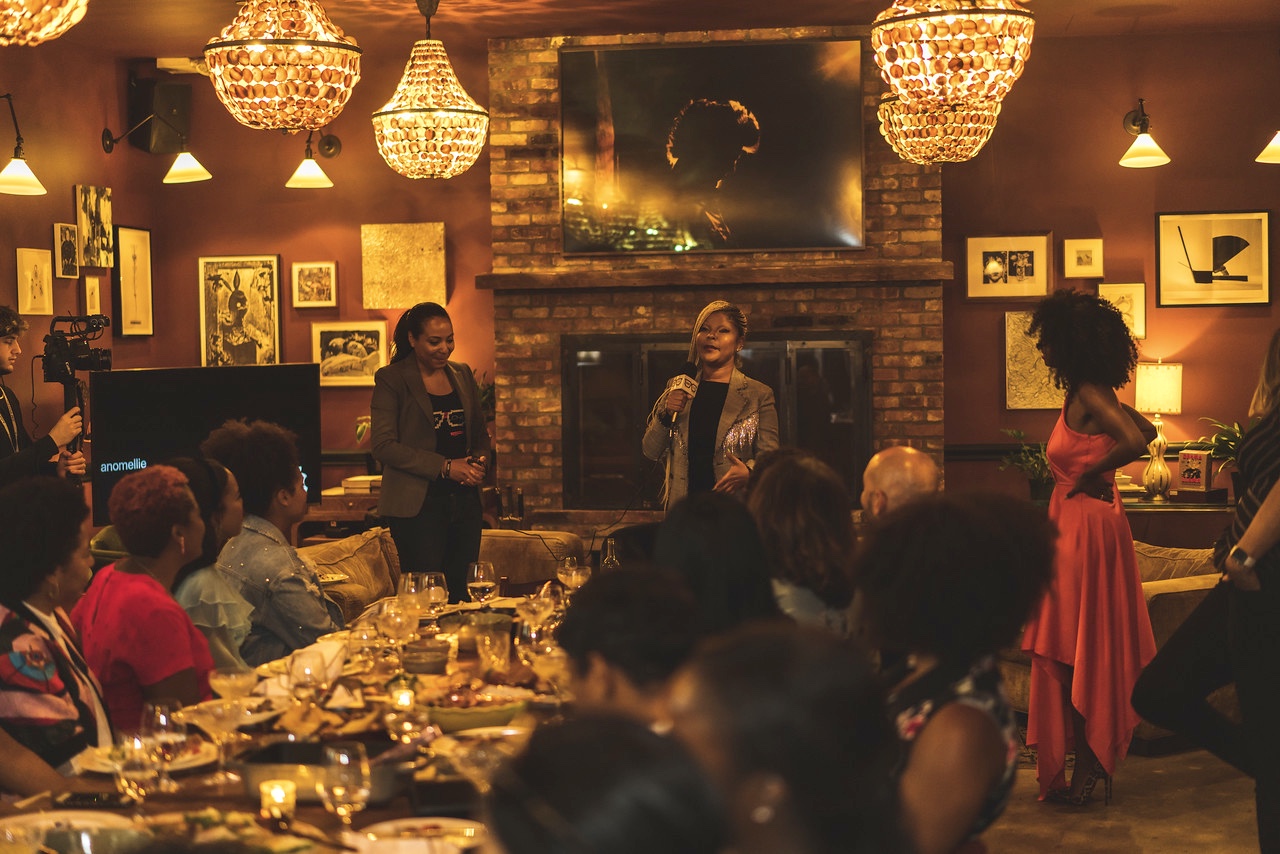 Photo from September 8 WOCFTB hosted at Ludlow House in NYC during Fashion Week with Special Guest Misa Hylton.