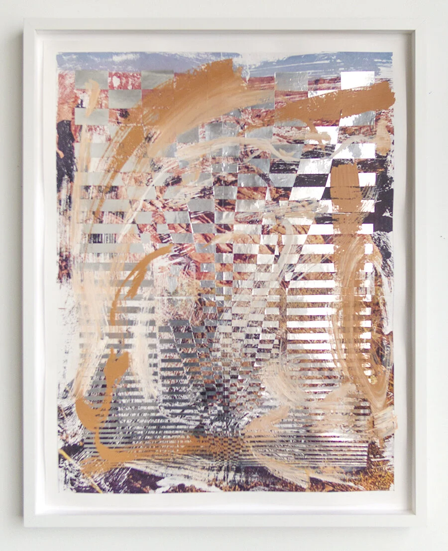 (SOLD) Stone pinnacles falling into