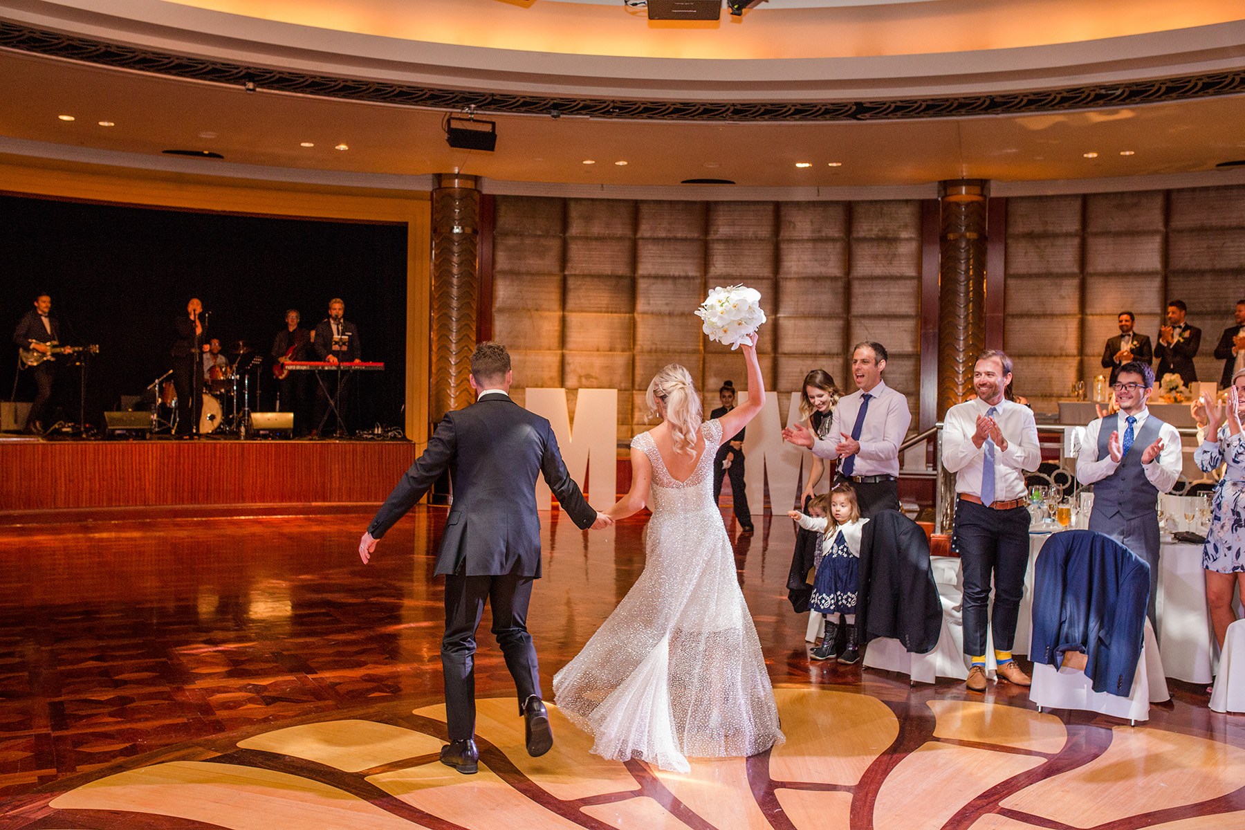 Real Wedding in Ballroom at Park Hyatt Melbourne hotel