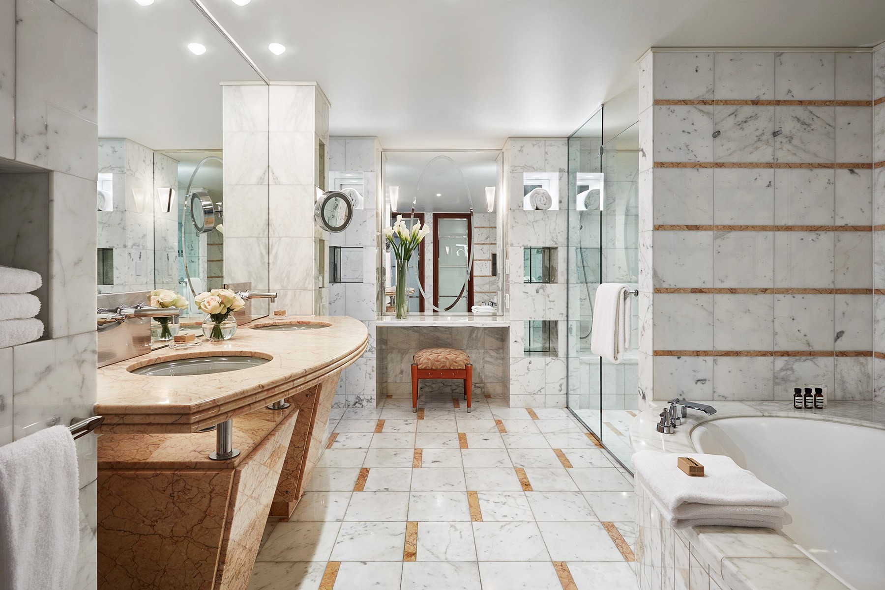 Bathroom in Diplomat Suite at Park Hyatt Melbourne hotel