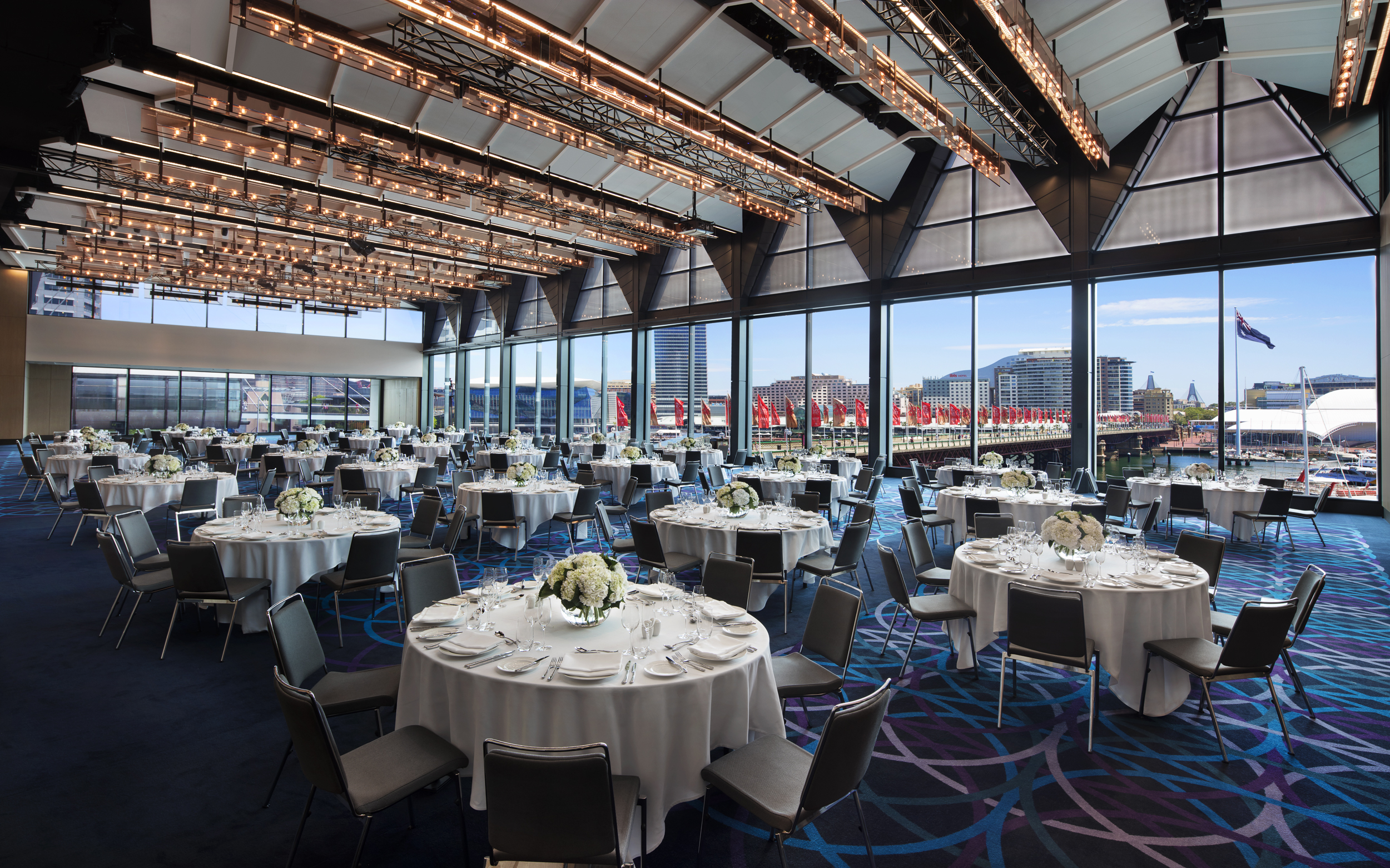 Harbourside wedding venue at Grand Ballroom at Hyatt Regency Sydney