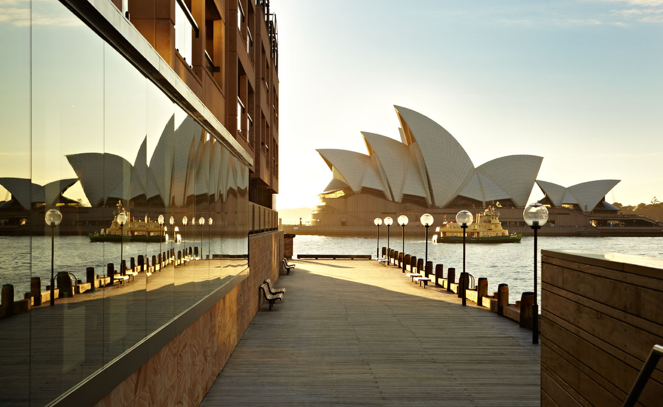 Opera House view at Park Hyatt Sydney Hotel