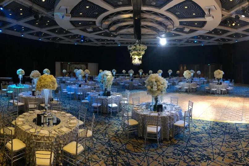 Wedding reception in Grand Ballroom at Hyatt Regency Perth