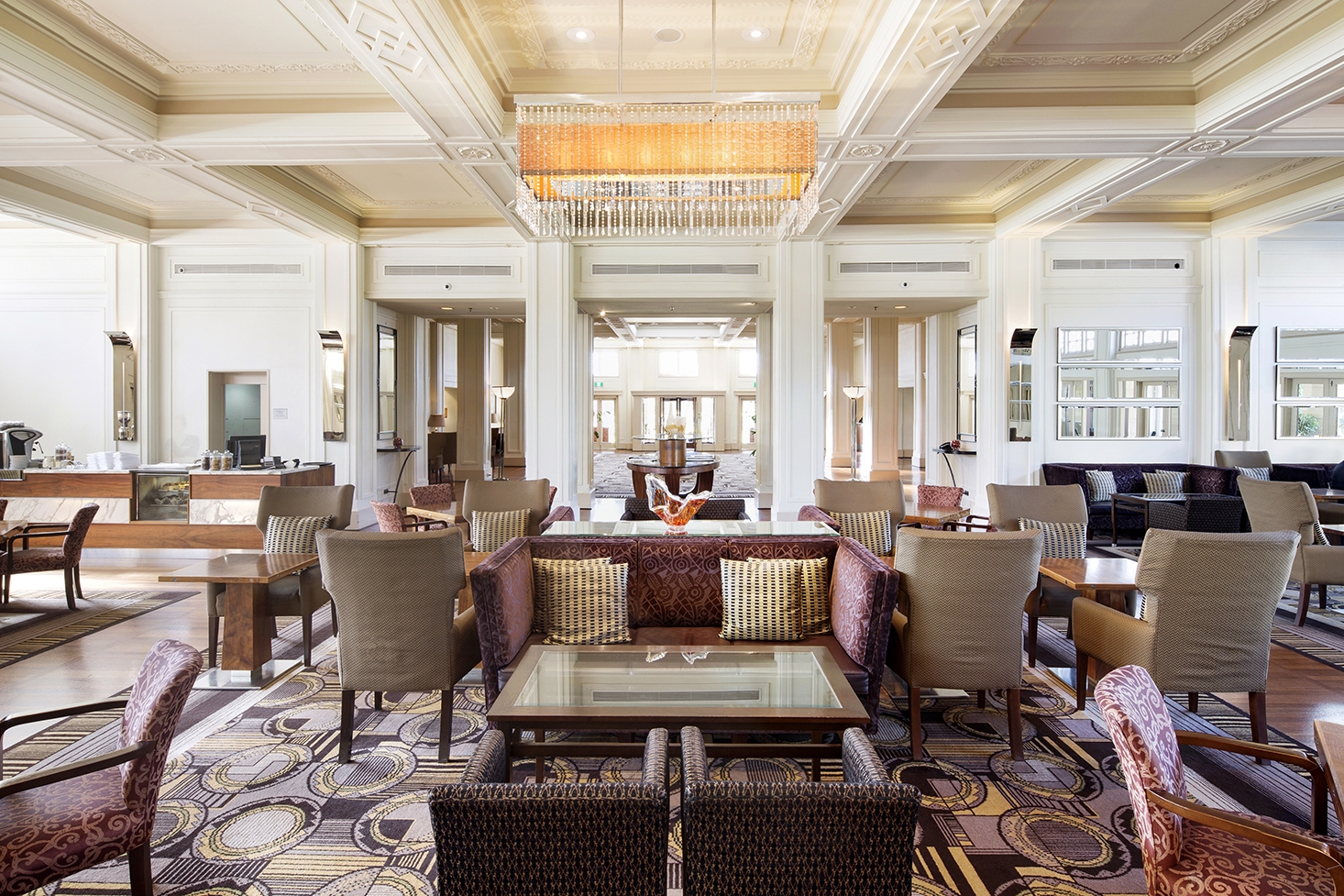 Lounge at Hyatt Hotel Canberra