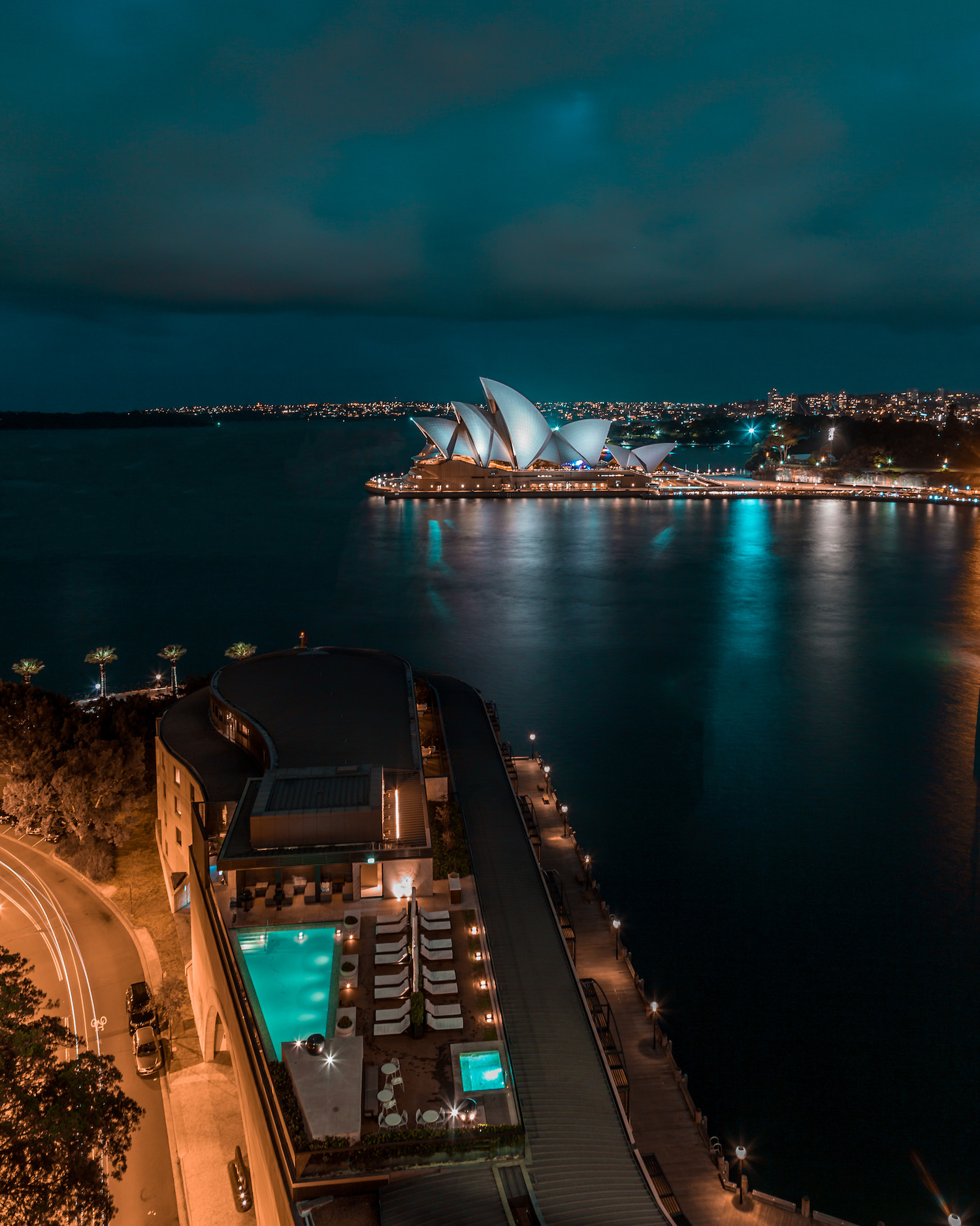 Opera House view at Park Hyatt Sydney Hotel