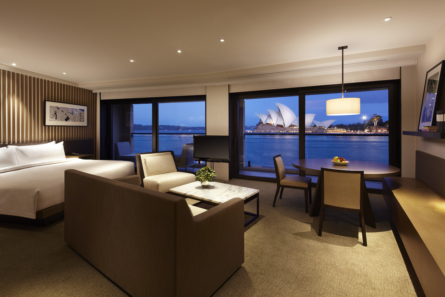 Harbourside King Opera Deluxe Room at Park Hyatt Sydney Hotel