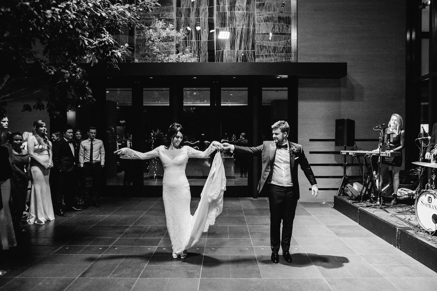 Wedding reception at Grand Hyatt Melbourne