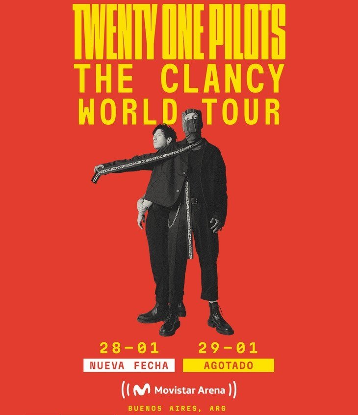 Twenty One Pilots en el Movistar Arena