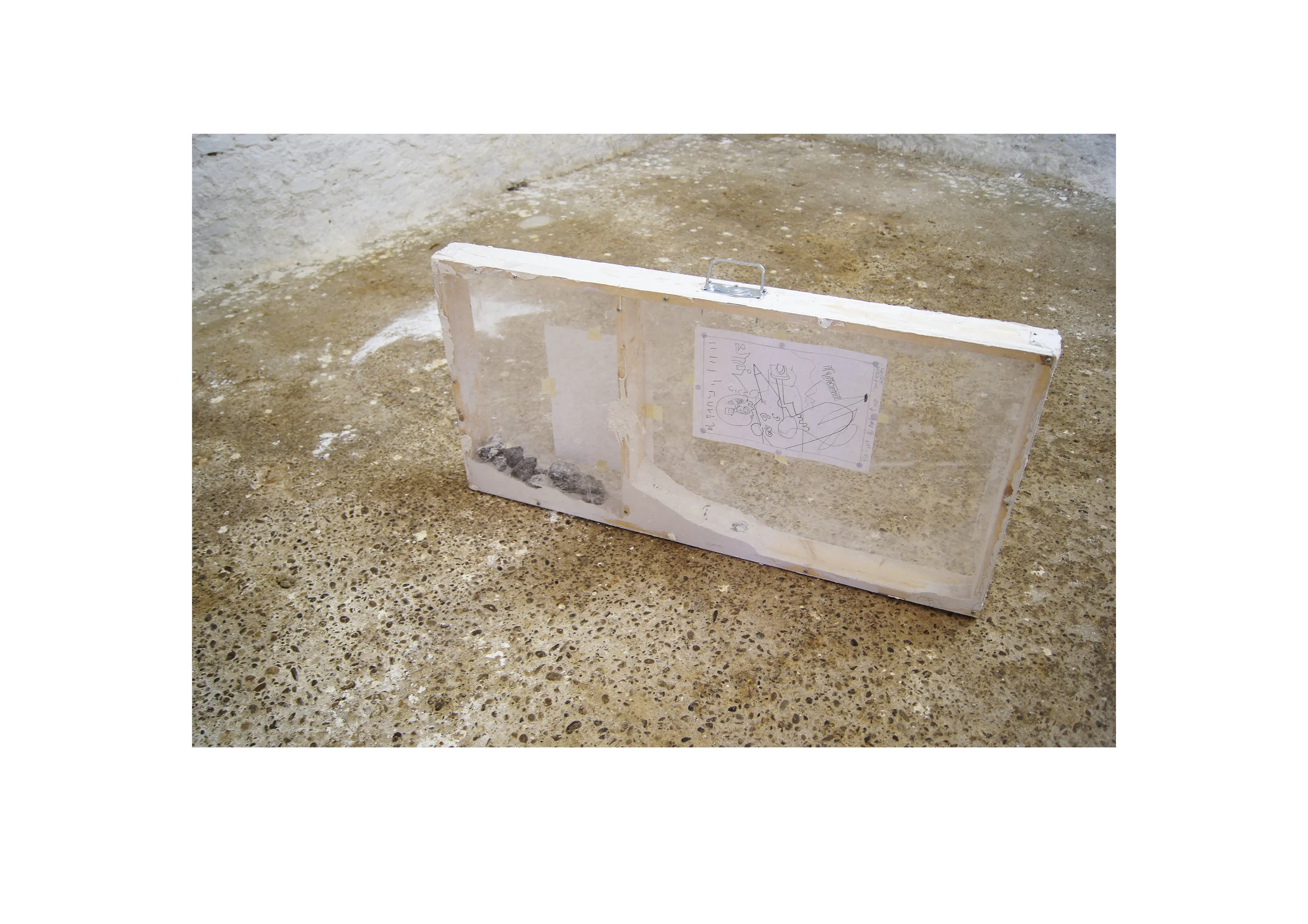 Transport / mixed media / 100 x 55 x 8 cm / 2019