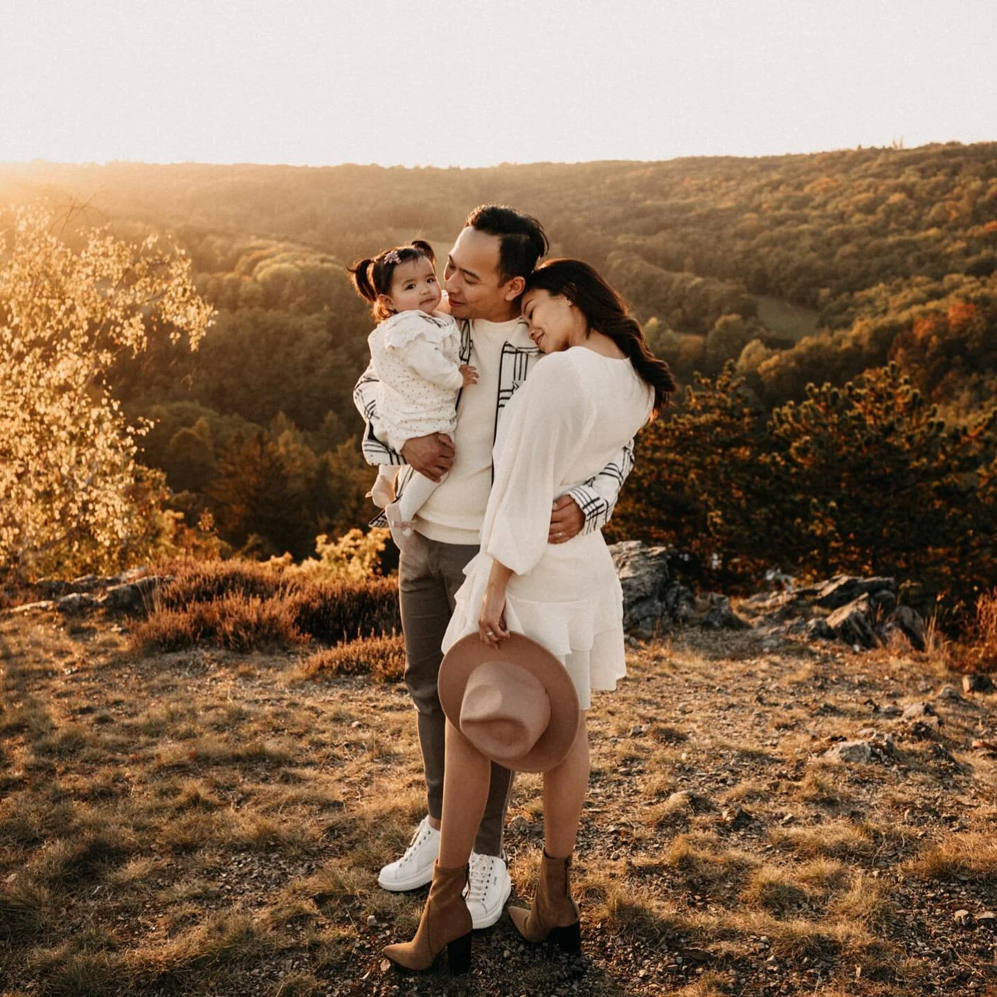 A natural and fun environment is my go-to for family portraits!